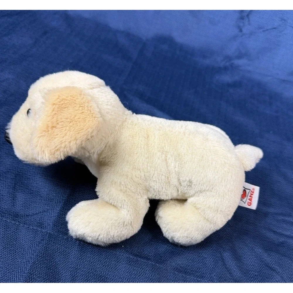 Webkinz Yellow Lab Plush HM153 by Ganz Stuffed Animal Dog Toy with 